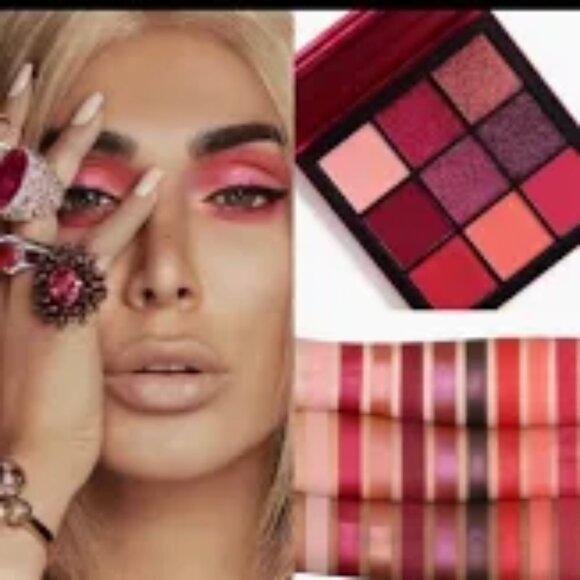 HUDA BEAUTY Ruby Obsessions Eyeshadow Palette | 9 x 0.04 oz. | NIB - Picture 6 of 6